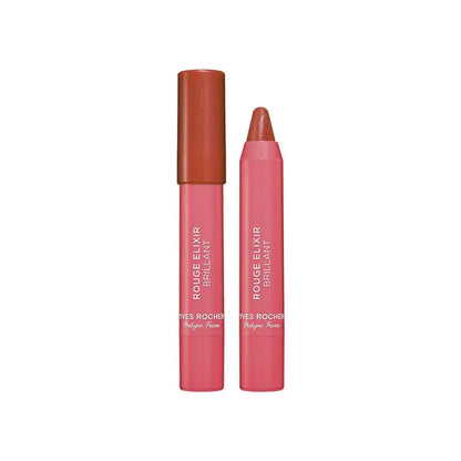 Yves Rocher Rouge Elixir Lipstick Pencil Vibrant Color Shade Creamy Hydrating Lip Pencil Makeup Crayon 2.2g