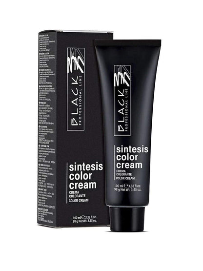 Black Professional Line Sintesis Color Creme, 100 ml./3.38 fl.oz. (5.56 - Medium Blond Brown-Red)