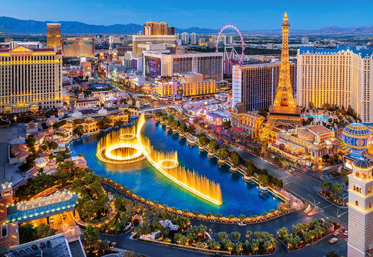 Castorland Puzzle 1500 Pieces, Fabulous Las Vegas - С-151882