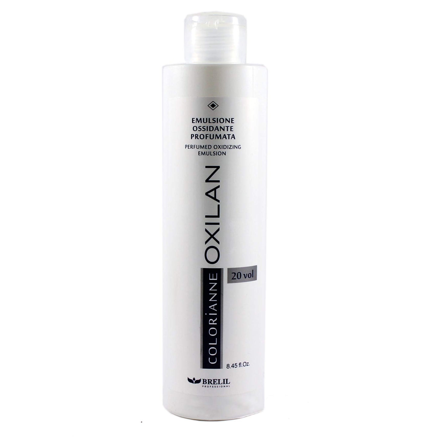 Brelil Colorianne Oxilan Oxidizing Emulsion Soft Perfumed Cream Developer, 250 ml./8.45 fl.oz. (20 vol. (6%))