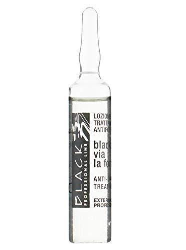 Black Professional Line Anti-Dandruff Hair Lotion, 12x10 ml./0.33 fl.oz.