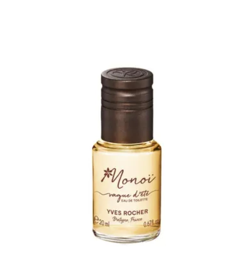 Yves Rocher Vague d'Été Eau de Toilette Monoi Perfume Long Lasting Fragrance Spray 20 ml./0.67 fl.oz.