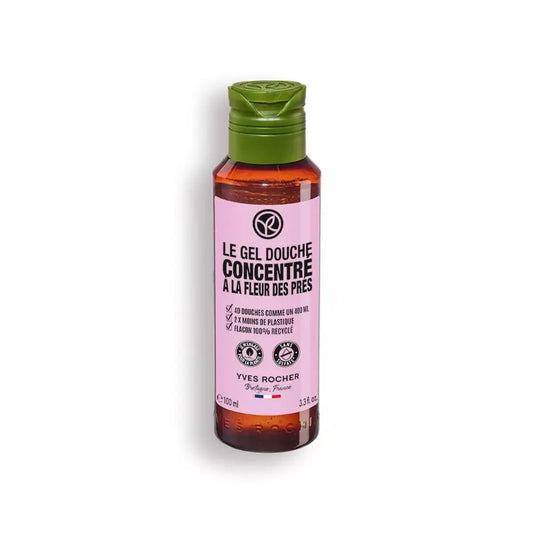 Yves Rocher Concentrated Moisturizing Meadow Flowers & Hether Shower and Bath Body Gel - 100 ml. / 3.3 fl.oz.