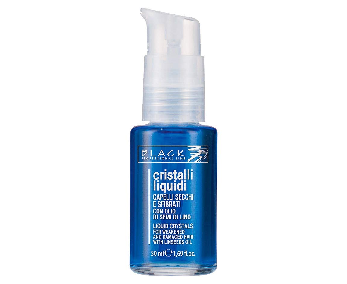 Black Professional Line Liquid Crystal with Linseeds Oil (1.69 fl.oz.)