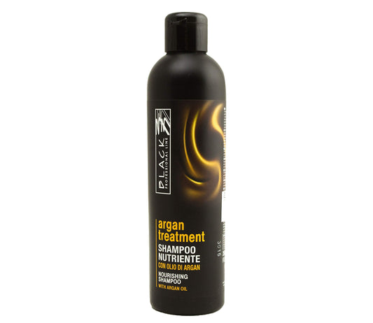 Black Professional Line Argan Treatment Shampoo with Argan oil