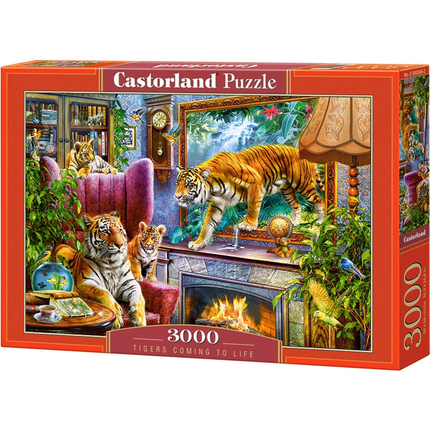 Puzzles for Adults 3000 Piece – Tigers Coming to Life - Family Puzzles – Easy Jigsaw Puzzle - Tiger Puzzle - Animal Puzzles for Adults - Puzzle Art