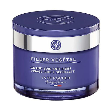 Yves Rocher Filler Vegetal Intense Anti-wrinkle Care - Face, Neck, Neckline, 75 ml./2.5 fl.oz.