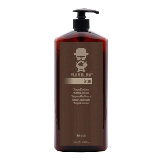 Barba Italiana Cesare Shampoo & Conditioner for Men - Revitalizing Hair Care Duo