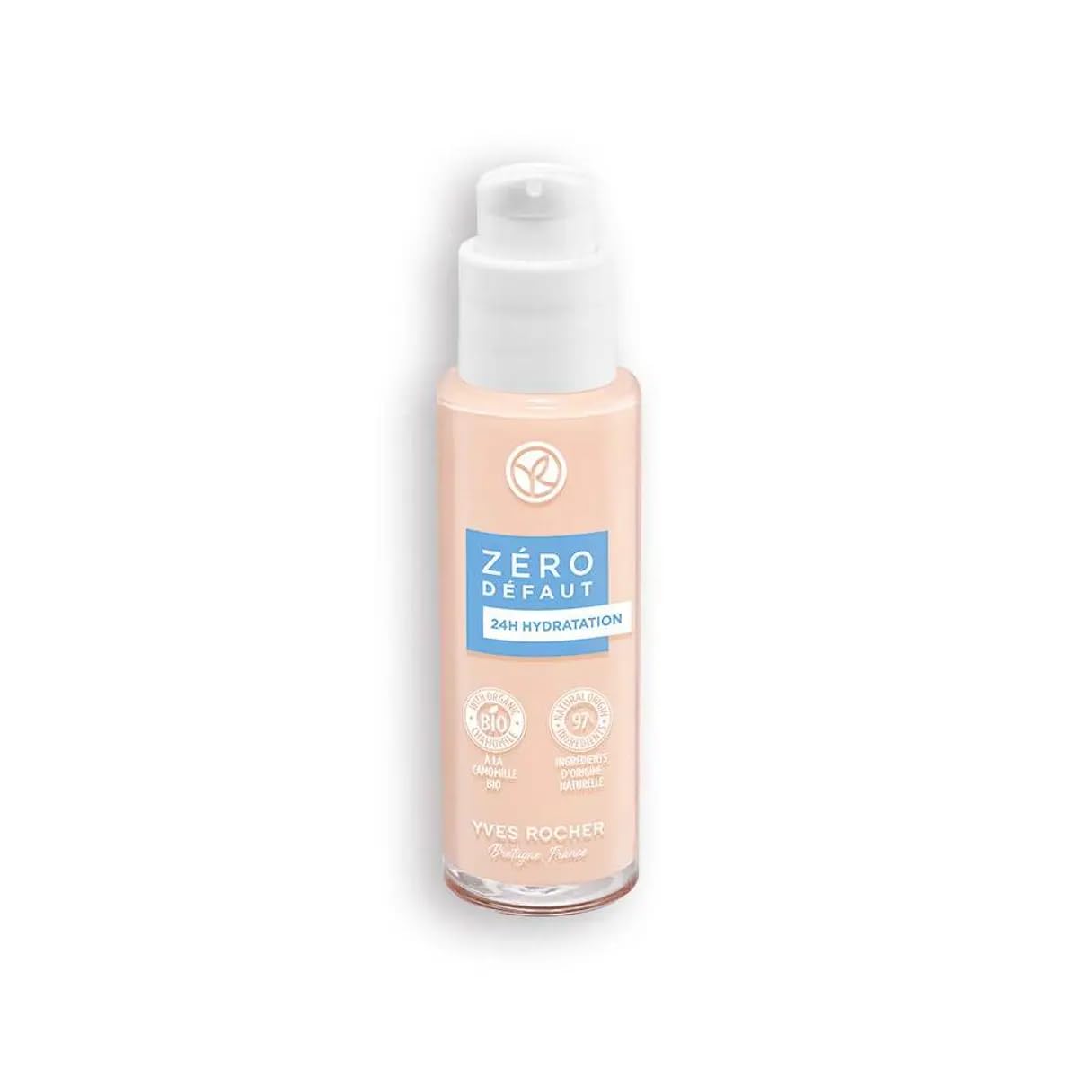 Yves Rocher Moisturising Tonal Foundation Zero Flaws 24 hours Women Every Day Make Up - 30 ml. / 1 fl.oz.