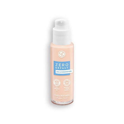 Yves Rocher Moisturising Tonal Foundation Zero Flaws 24 hours Women Every Day Make Up - 30 ml. / 1 fl.oz.