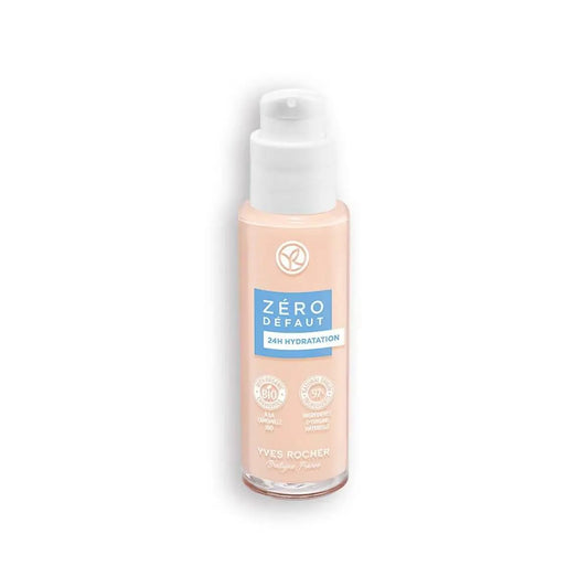 Yves Rocher Moisturising Tonal Foundation Zero Flaws 24 hours Women Every Day Make Up - 30 ml. / 1 fl.oz.