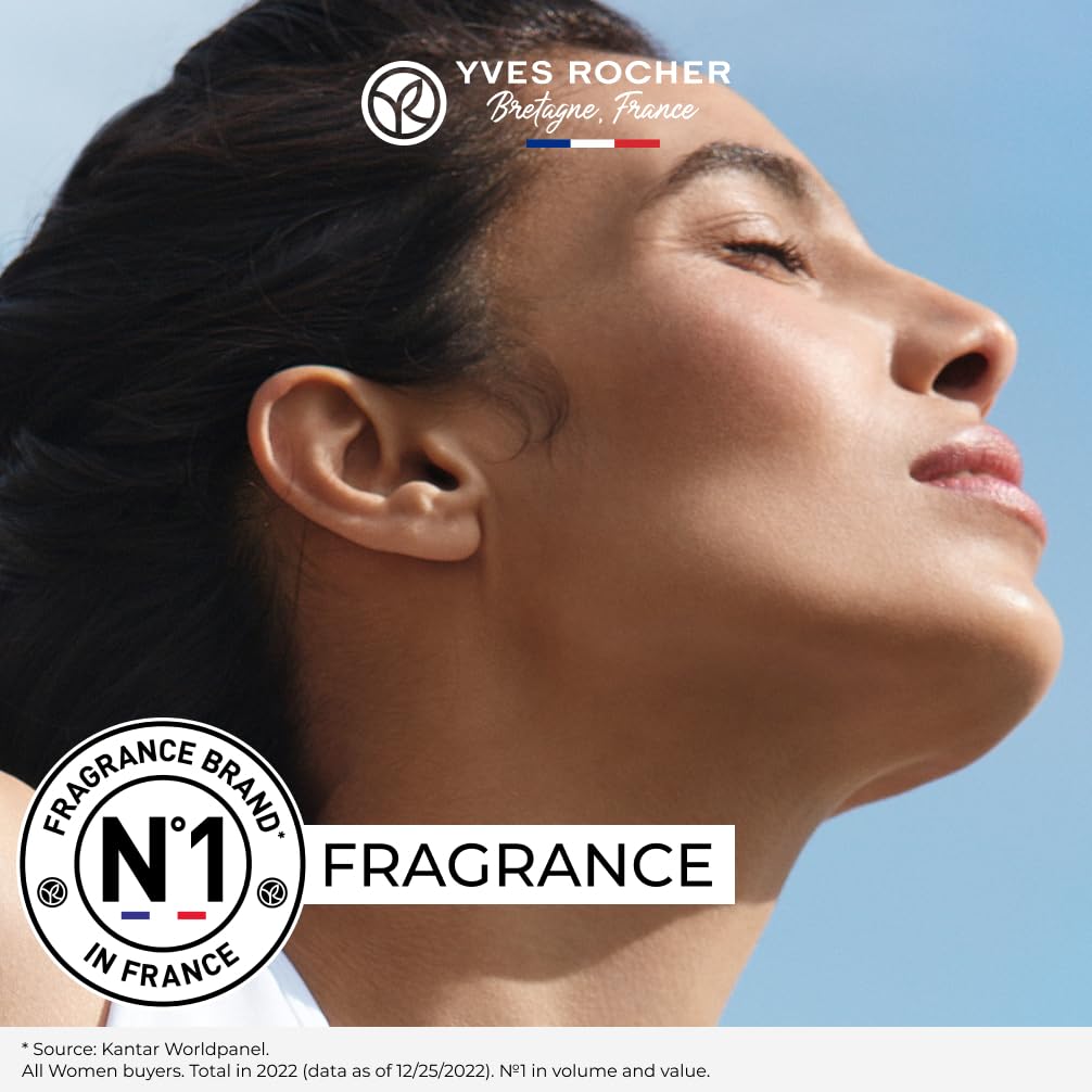Yves Rocher Comme une Evidence Perfumed Shower Gel, Paraben Free, Enriched with Organic Cornflower Water, Made in France, Bottle 200 ml (Body Wash)