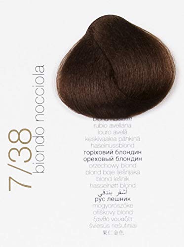 Brelil Colorianne Prestige Technologically Advanced Cream Dyeing Treatment Hydra Color Technology, Chocolate Blonde, 100 ml./3.38 fl.oz. (7/38)