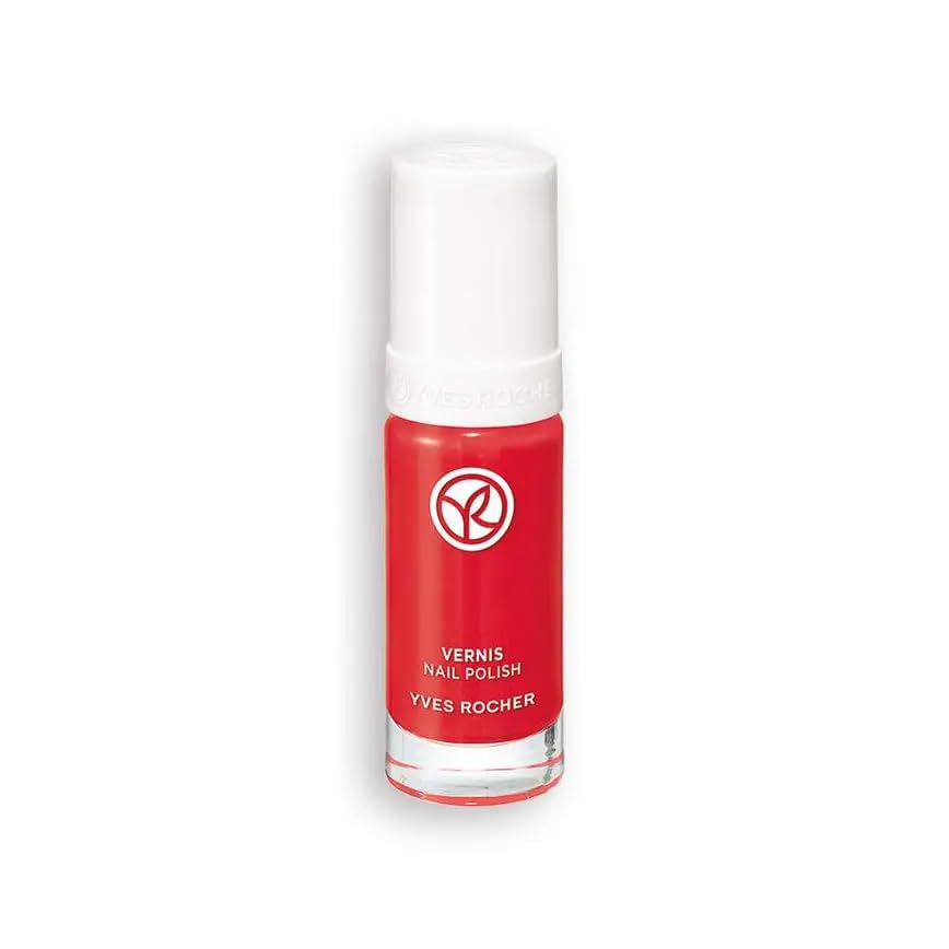 Yves Rocher Go Green Nail Polish Eco-Friendly Long-Lasting Stunning Nails Plant-Based - 5ml / 0.17 flOz