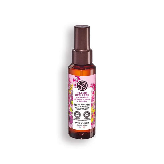 Yves Rocher Meadow Flowers and Heather Hair and Body Spray Long Lasting Mist Women 100 ml./3.3 fl.oz.