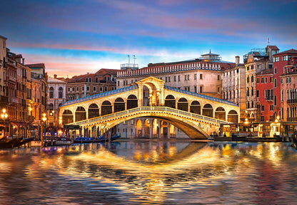 Castorland Puzzle 1000 Pieces, Rialto by Night - С-104215