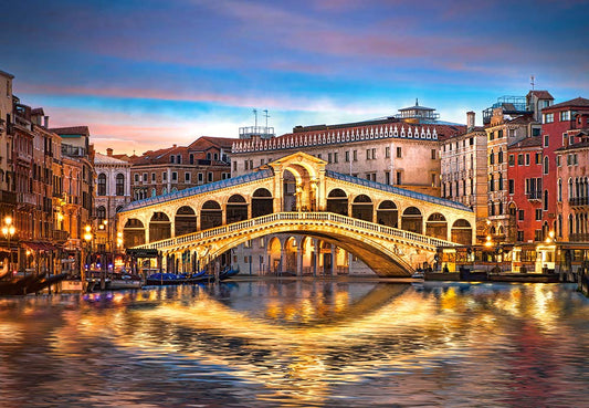Castorland Puzzle 1000 Pieces, Rialto by Night - С-104215