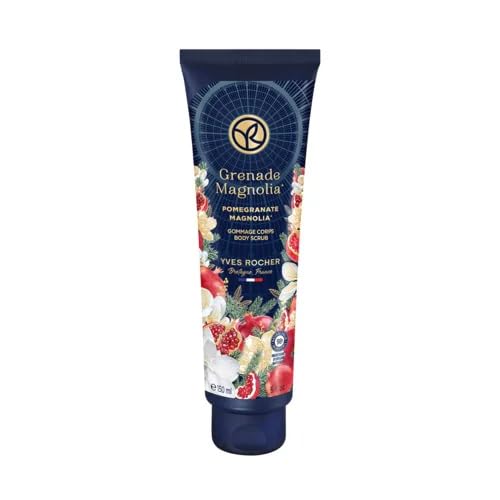 Yves Rocher Pomegranate & Magnolia Body Scrub Peeling 150 ml./5 fl.oz. Limited Edition Christams New Year
