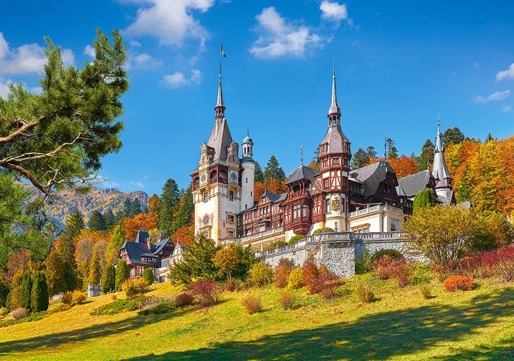 Castorland Puzzle 500 Pieces, Castle Peles, Romania - В-53292