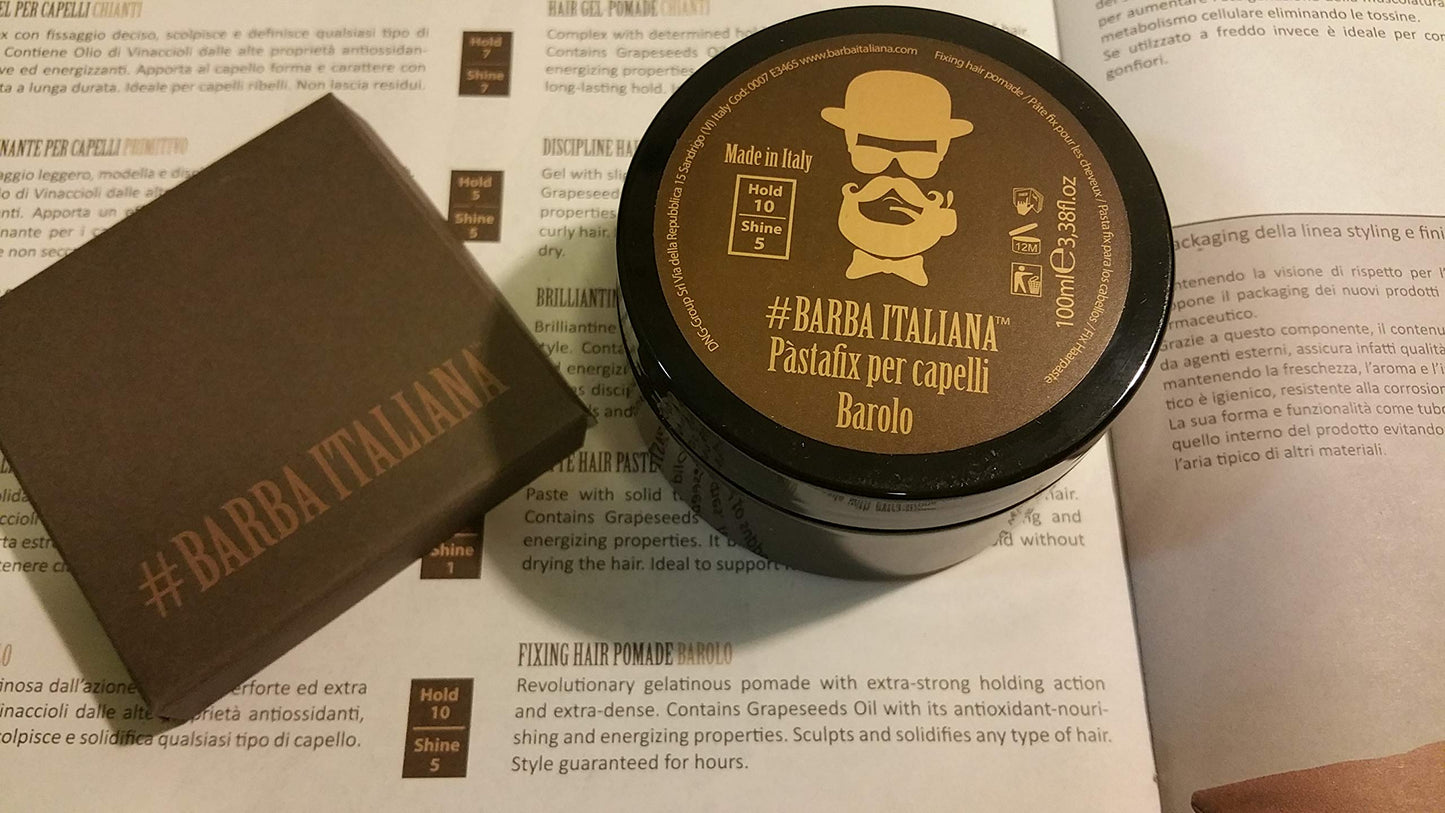 Barba Italiana Barolo Fixing hair pomade for Men (1.7 fl.oz.)