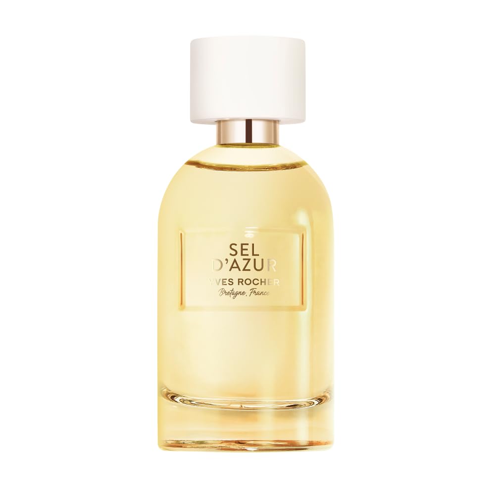 Yves Rocher Sel d'Azur Eau de Parfum, Women’s Citrusy Scent Reminiscent of Blue Skies and the Sea, 1.01 fl. oz