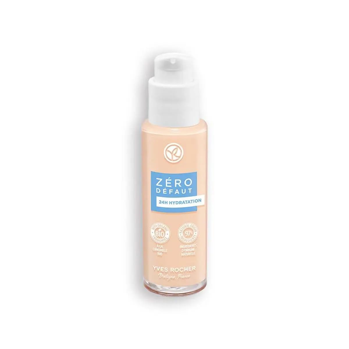 Yves Rocher Moisturising Tonal Foundation Zero Flaws 24 hours Women Every Day Make Up - 30 ml. / 1 fl.oz.