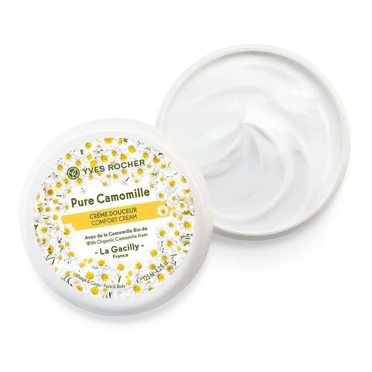 Yves Rocher PURE CALENDULA Regenerating Day & Night Cream Moisturizer 50ml