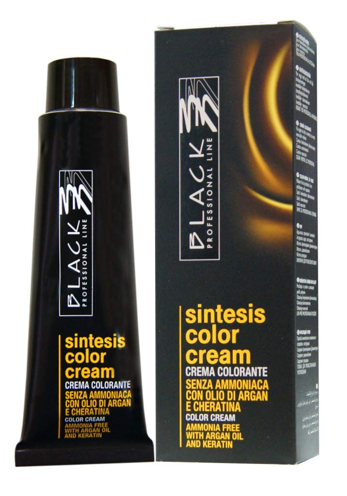 Black Professional Line Sintesis Color Creme Ammonia Free Colouring Cream, 100 ml./3.38 fl.oz. (9.3 - Warm Light Blond)