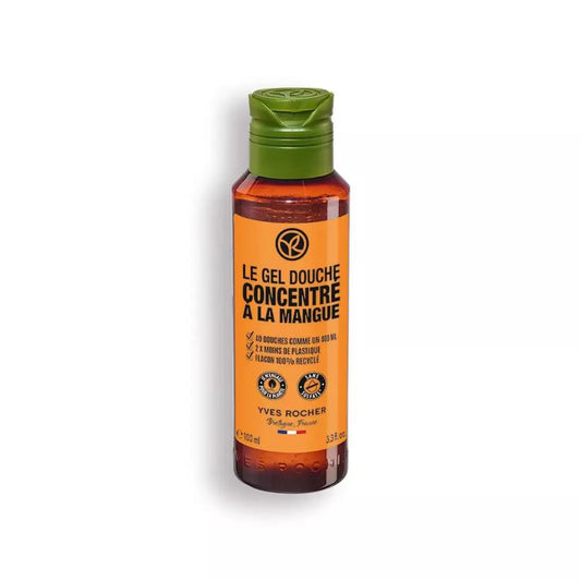 Yves Rocher Concentrated Moisturizing Mango Shower and Bath Body Gel - 100 ml. / 3.3 fl.oz.