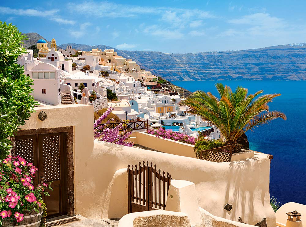 Castorland Puzzle 2000 Pieces, Santorini, Greece - С-200672